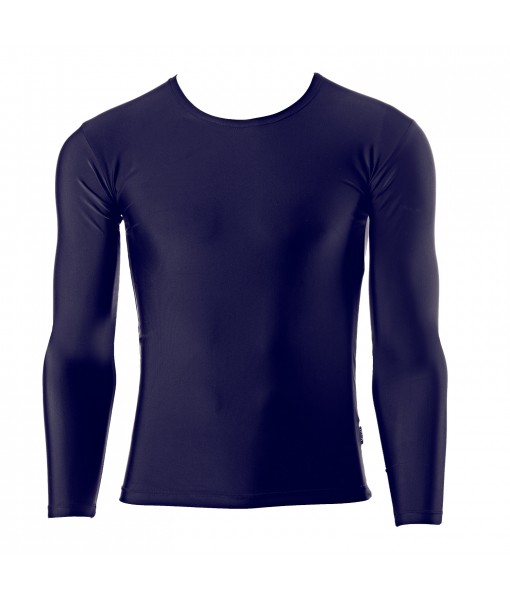 Compression Top Full Sleeve Plain Athletic Fit Multi Sports T-Shirt